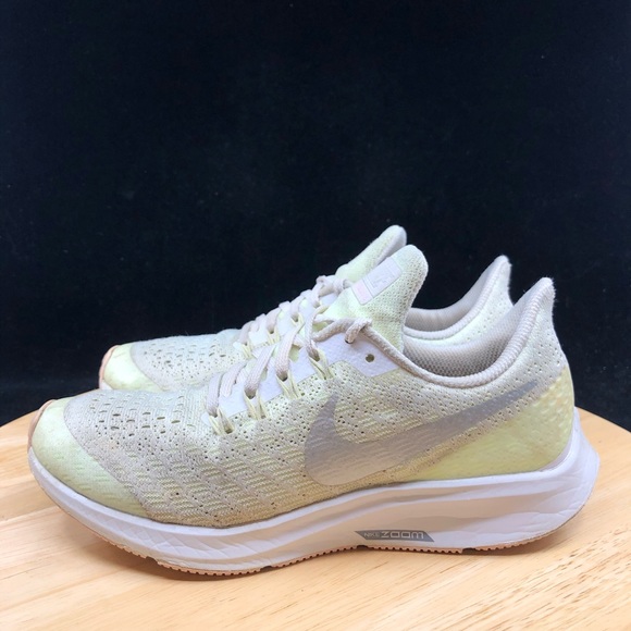 Nike Kid's Air Zoom Pegasus 35 (GS) Volt/White/Grey Sz 4.5Y AH3481-100 - Picture 7 of 10
